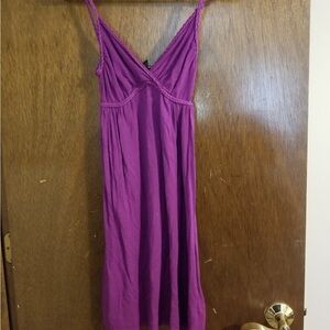 Purple Mini Dress
